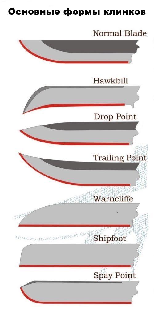 Разновидности ножей: классификация по форме и назначению